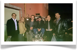Night out with the boys. Dinner, Tea and Paan
